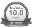 Avvo Rating 10.0 — Superb